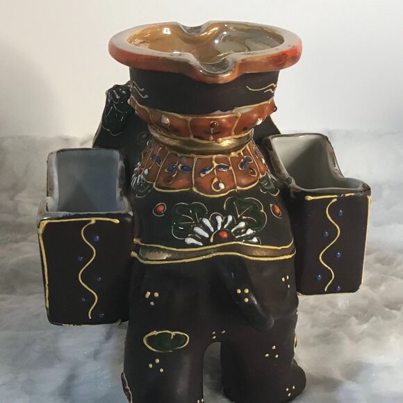 Vintage Elephant Cigarette Ashtray Match Holder - Japan - Picture 4 of 5